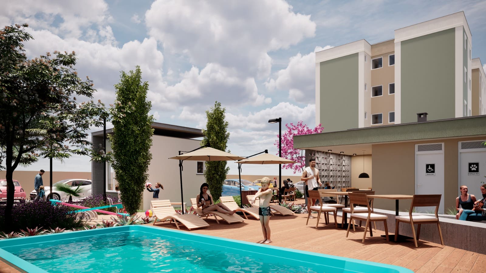 Apartamento Areal nunca Habitado